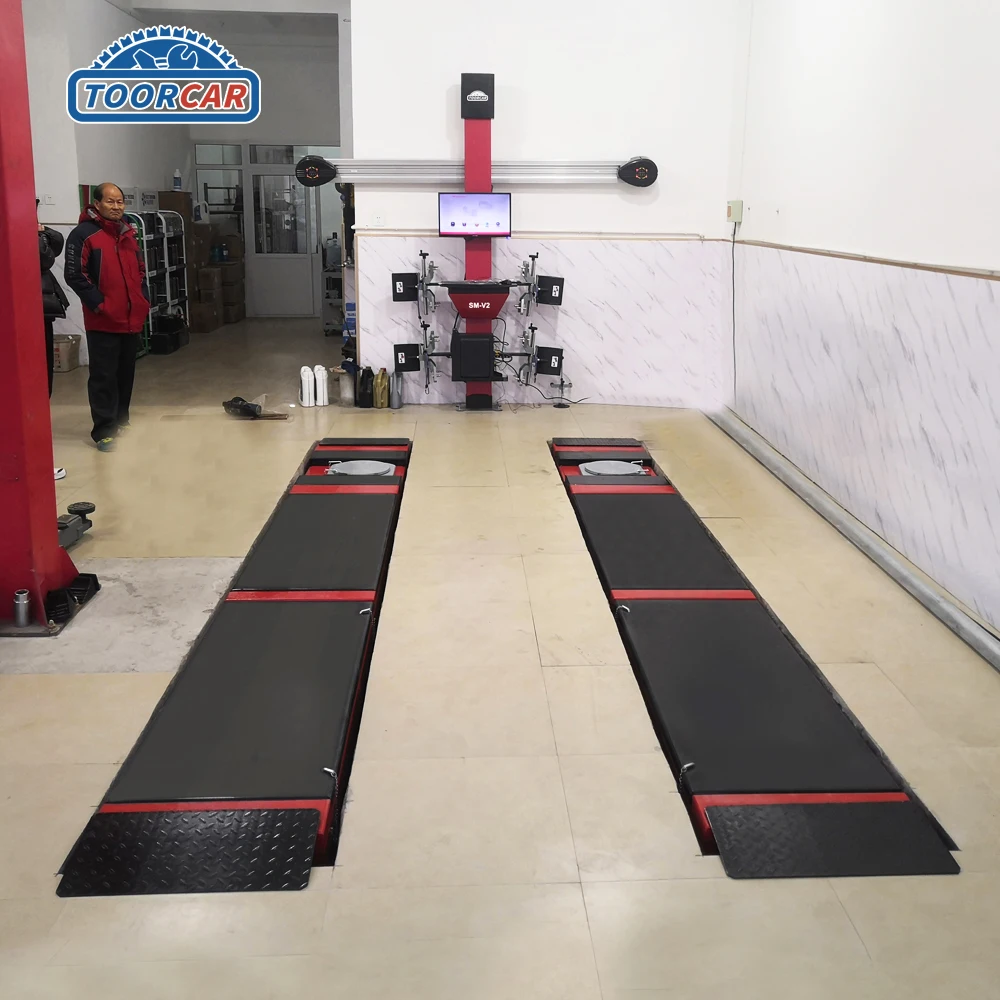 Sunmo hot selling 1800mm 4T Hydraulic Cylinder Elevator Vehicle Hoists Car Lifts alignment lifter scissor car lift with CE