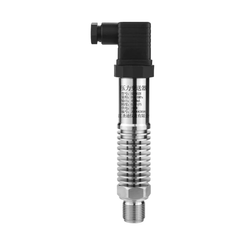 Made in China Stainless steel high temperature pressure transmitter with radiator Pressure transducer for water gas