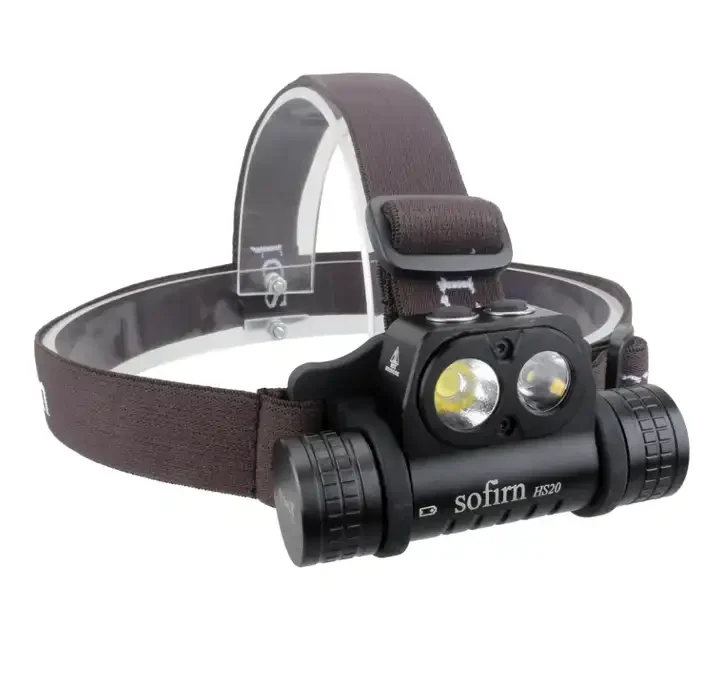 Sofirn HS20 Powerful 2700lm Headlight 18650 Rechargeable Waterproof Headlamp With Dual Led and Dual Switch Spotlight &Floodlight