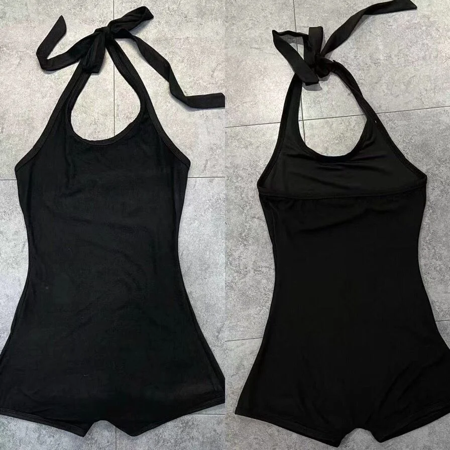 2022 Custom logo Summer Ladies Sexy Bodycon Backless Bodysuits Women One Piece Short Jumpsuits and Rompers for Woman
