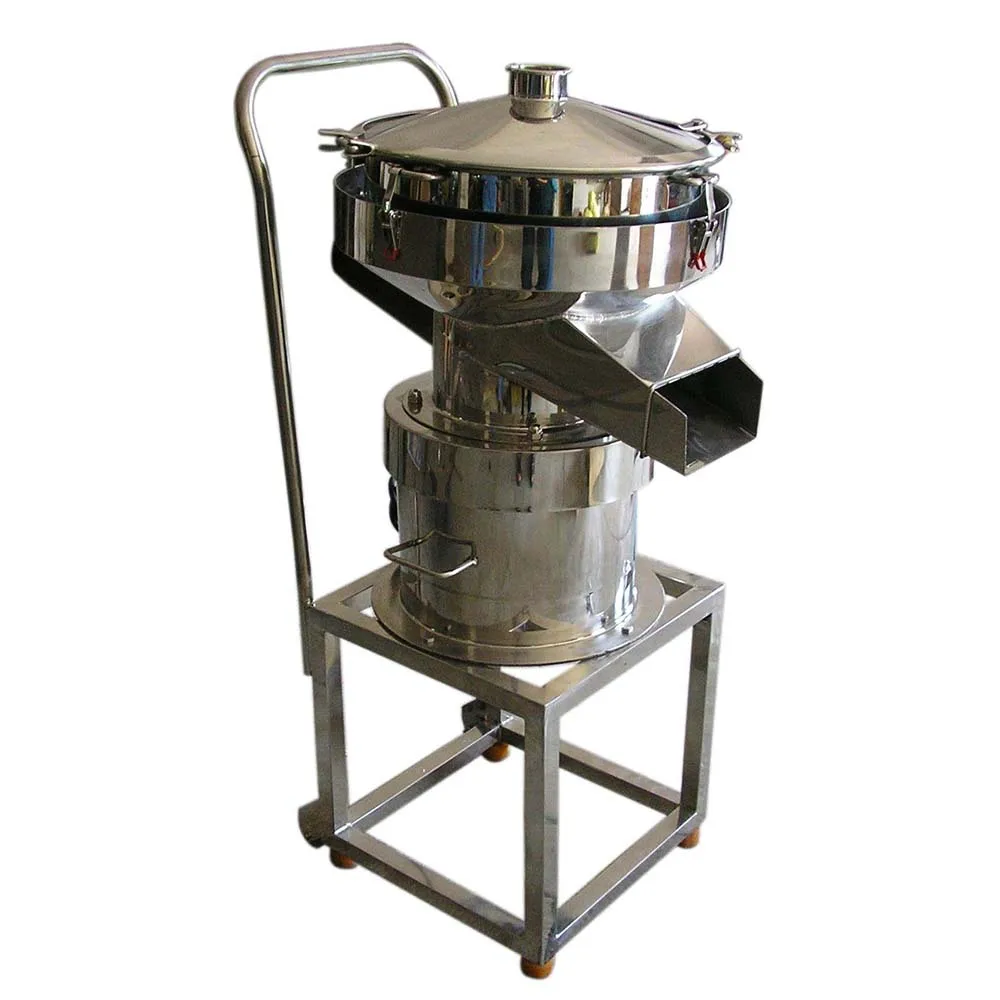450 Round Filter Vibrating Screen Sieve For Liquid Fruit Vibro Screen Shaker Strainer Machine For Milk Or Soymilk