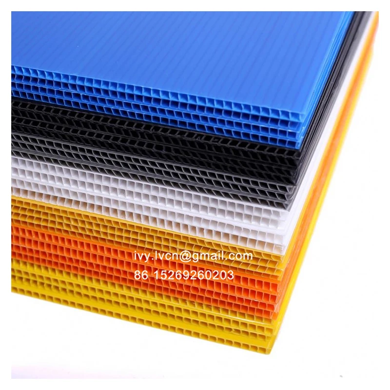 corflute полипропилена сотовые панели