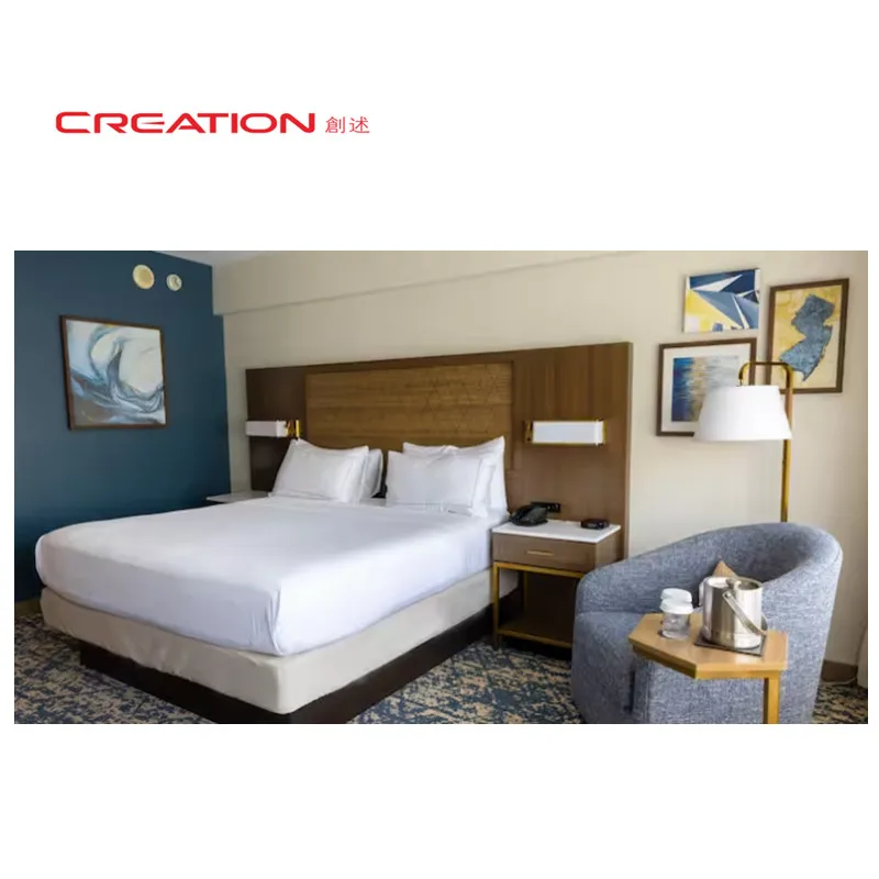 Создание поставщика гостиничной мебели успешный проект двойное дерево Hilton Hotel HPL деревянная мебель для спальни набор