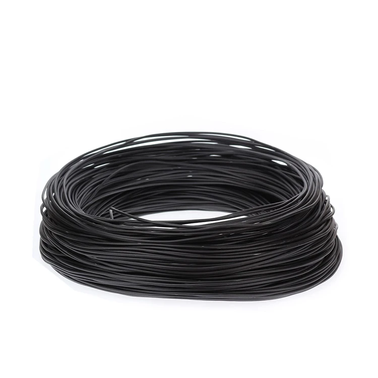 Black Coated Double Loop Tie Wire BWG 18 BWG 16 Galvanized Twisted Coil Iron Binding Steel Wire Black Annealed Wire Tie