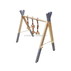 Nordic Baby Room Decor Play Gym Toy Wooden Nursery Sensory Toy Gift Infant Room Clothes Rack Accessories Photography Props