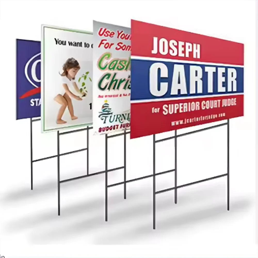Advertising Signage Plastic Board Personalized Commercial Coroplast Board Print for Marketing Event