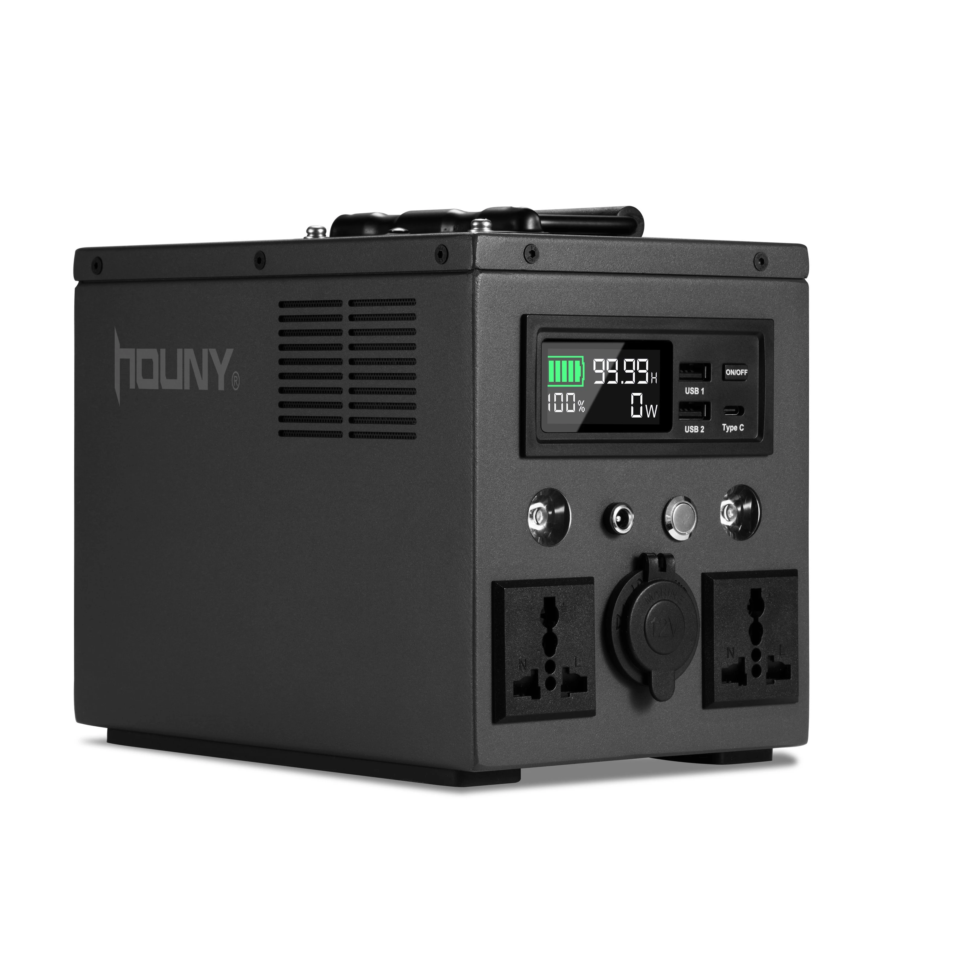 Emergency solar power generator rechargeable portable solar outdoor power bank 50000mAh mobile power station 300w 500W 1000W