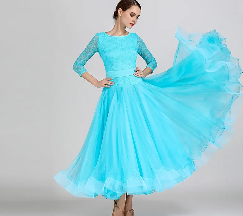 Платье для бальных танцев OCT1855 платье международного стандарта женское соревнований по бальному танцу