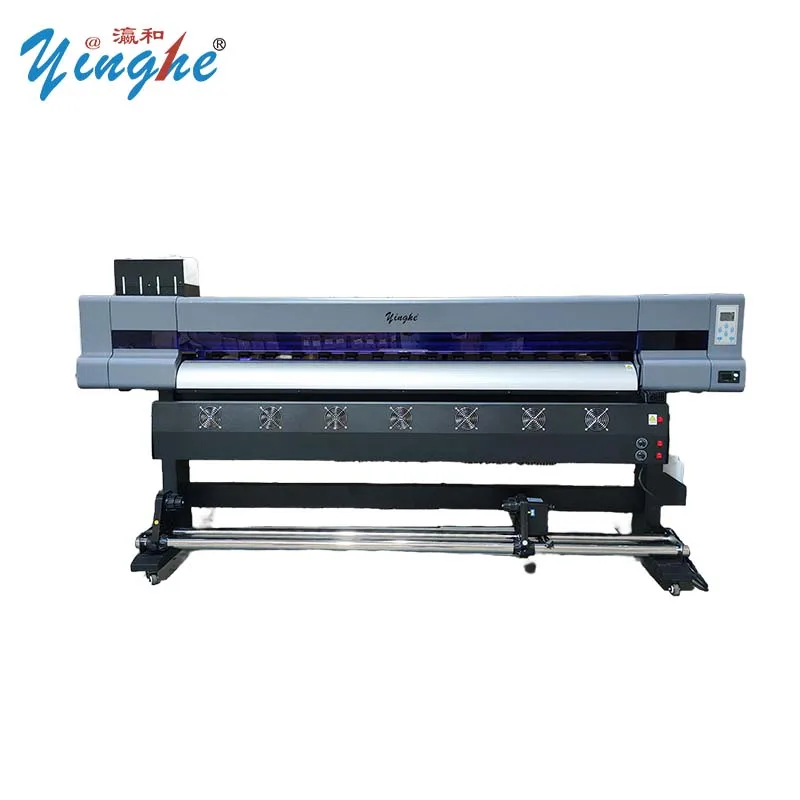 Yinghe 1.8m XP600 DX5 1440DPI High-Speed Wide Format Eco Solvent Printer for Vinyl and Canvas Printing in Various Applications