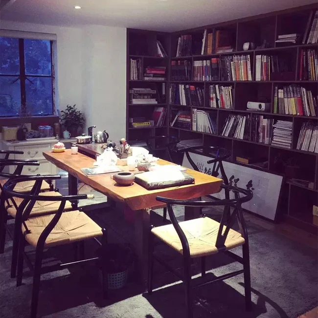 Factory directly supply Antique solid wood diningroom Y back wishbone chair resturant chair CH-971