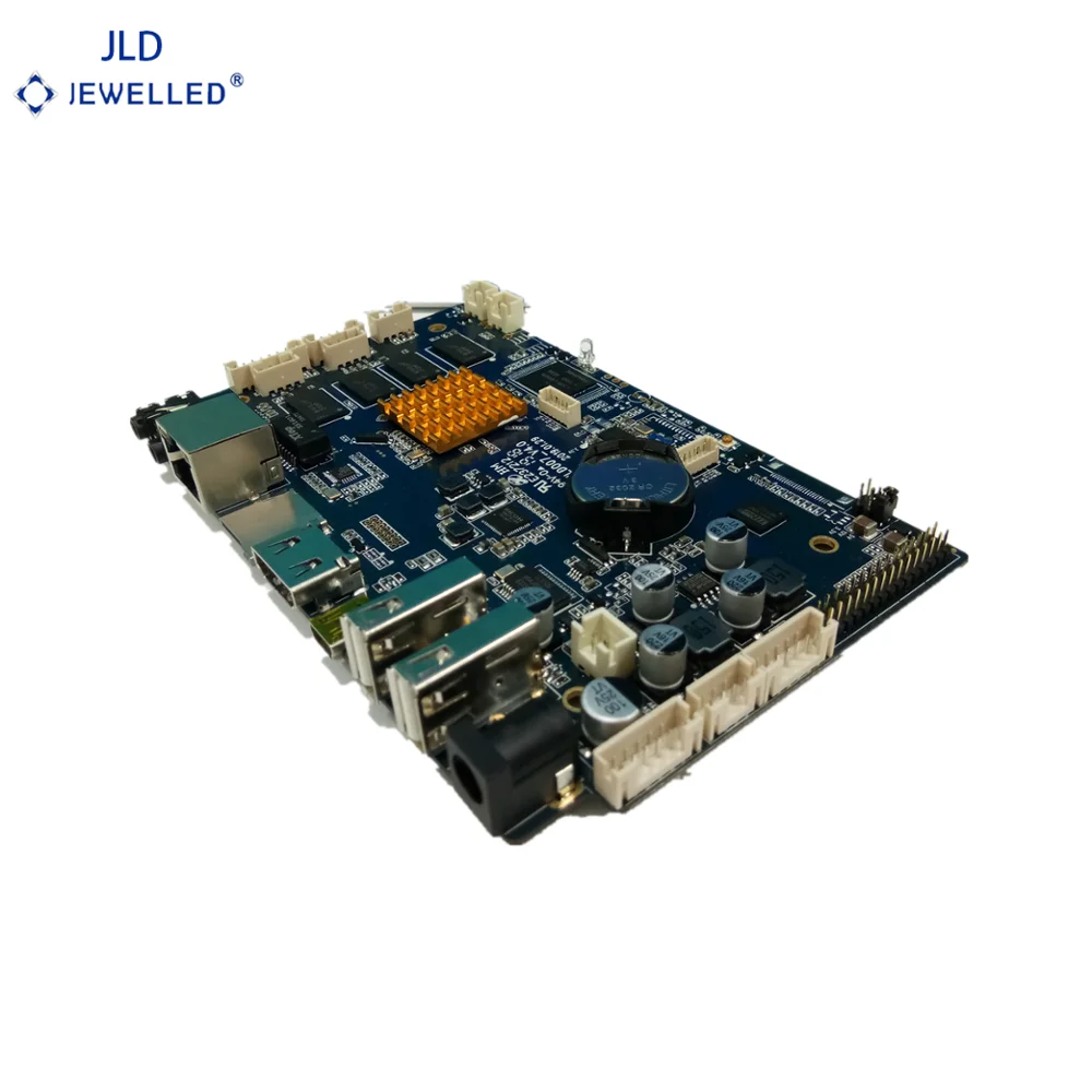 Четырехъядерный Android ARM PCBA смарт-плата, материнская плата с lvds для парковки платежной машины