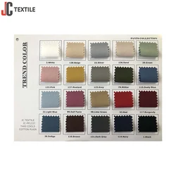 Professional Factory 100% Polyester Fabric Color Dye Sateen Plain Fabrics For Dresses