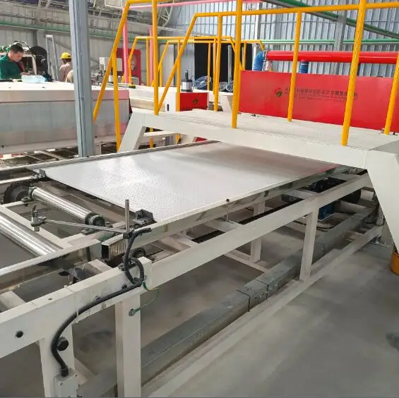 pvc Gypsum drywall false ceiling Board Laminating Machine production line