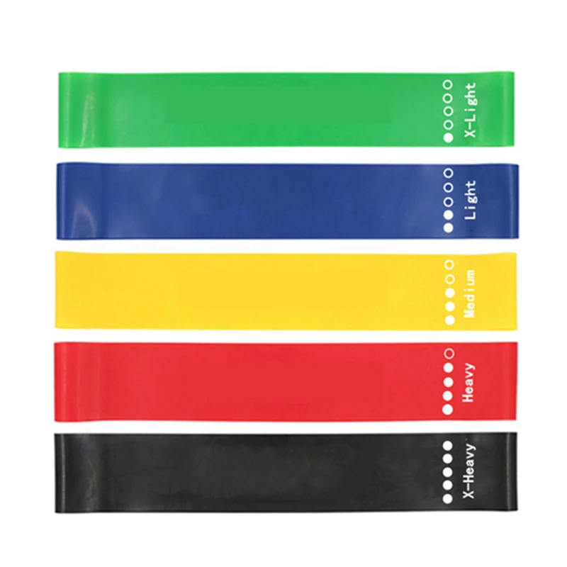 Custom positive things resistance band set lateral resistor leg resistance bands tubes for sports training gym booty latex tube 5 pcs resistance band set