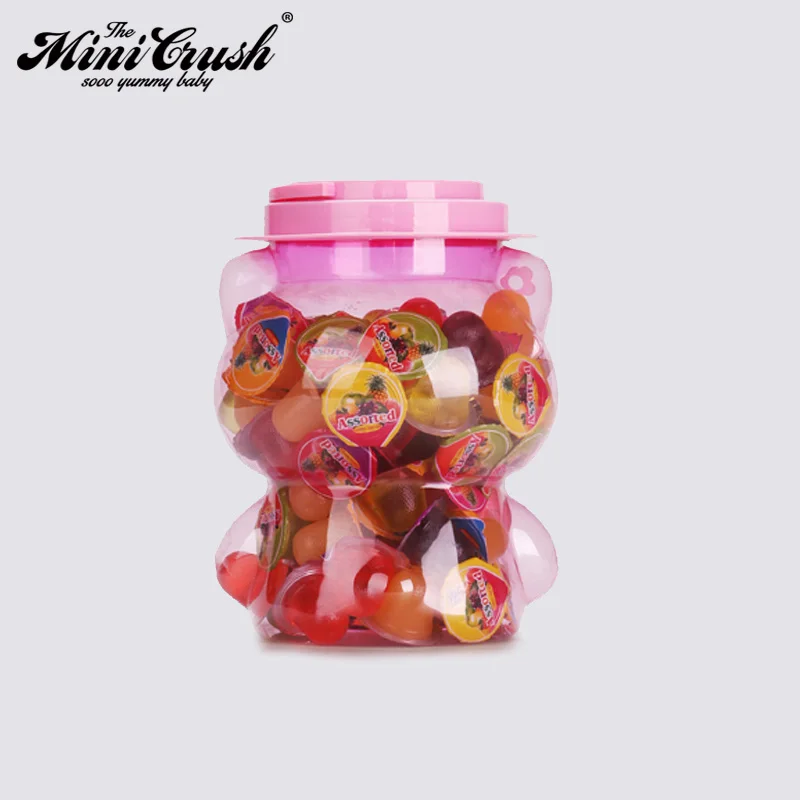 
Cute Cat Toy candy jar packed confectionery candy,mini fruit jelly 