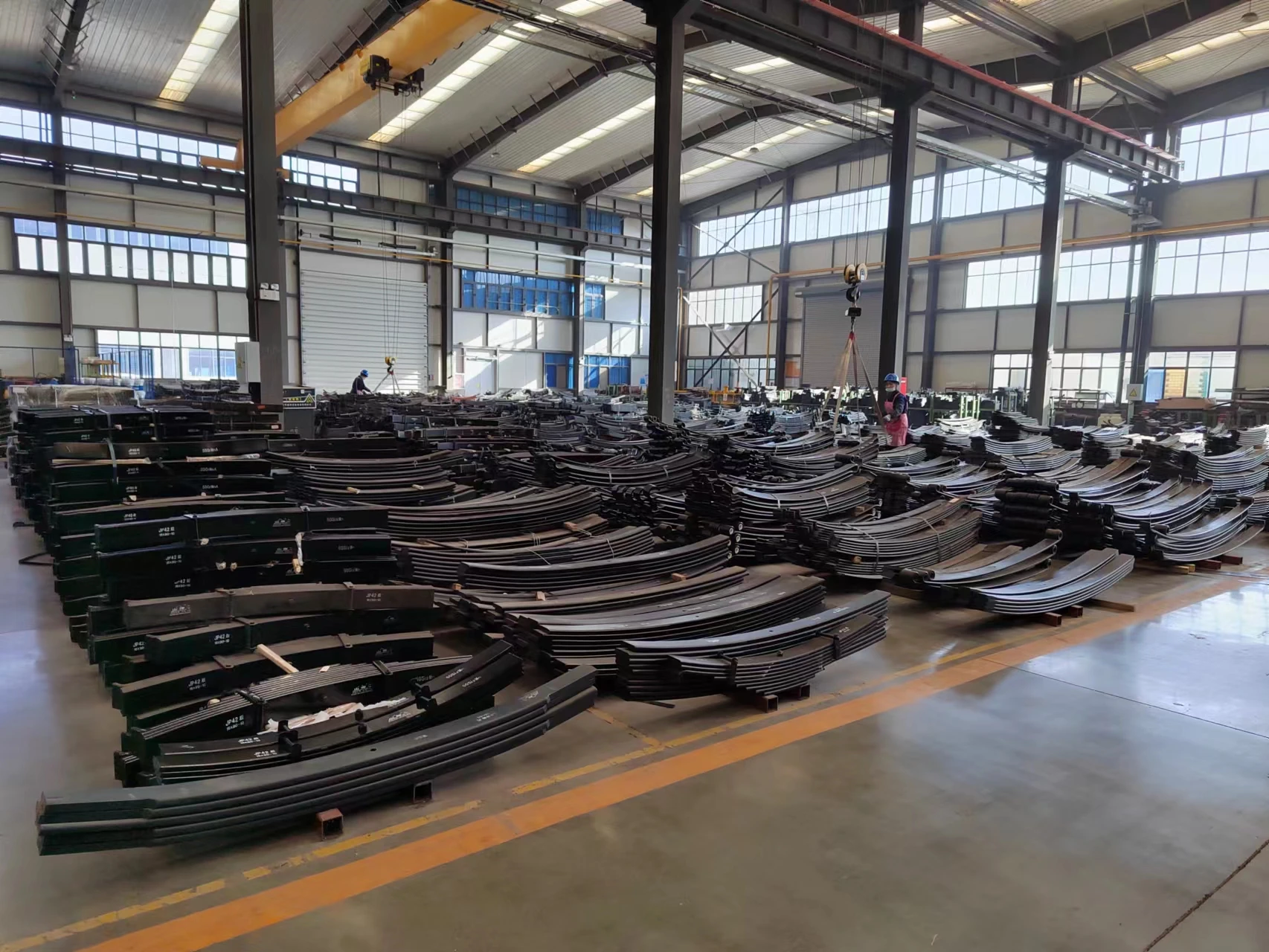 leaf spring Hino 500 heavy duty trailer truck leaf spring 48260