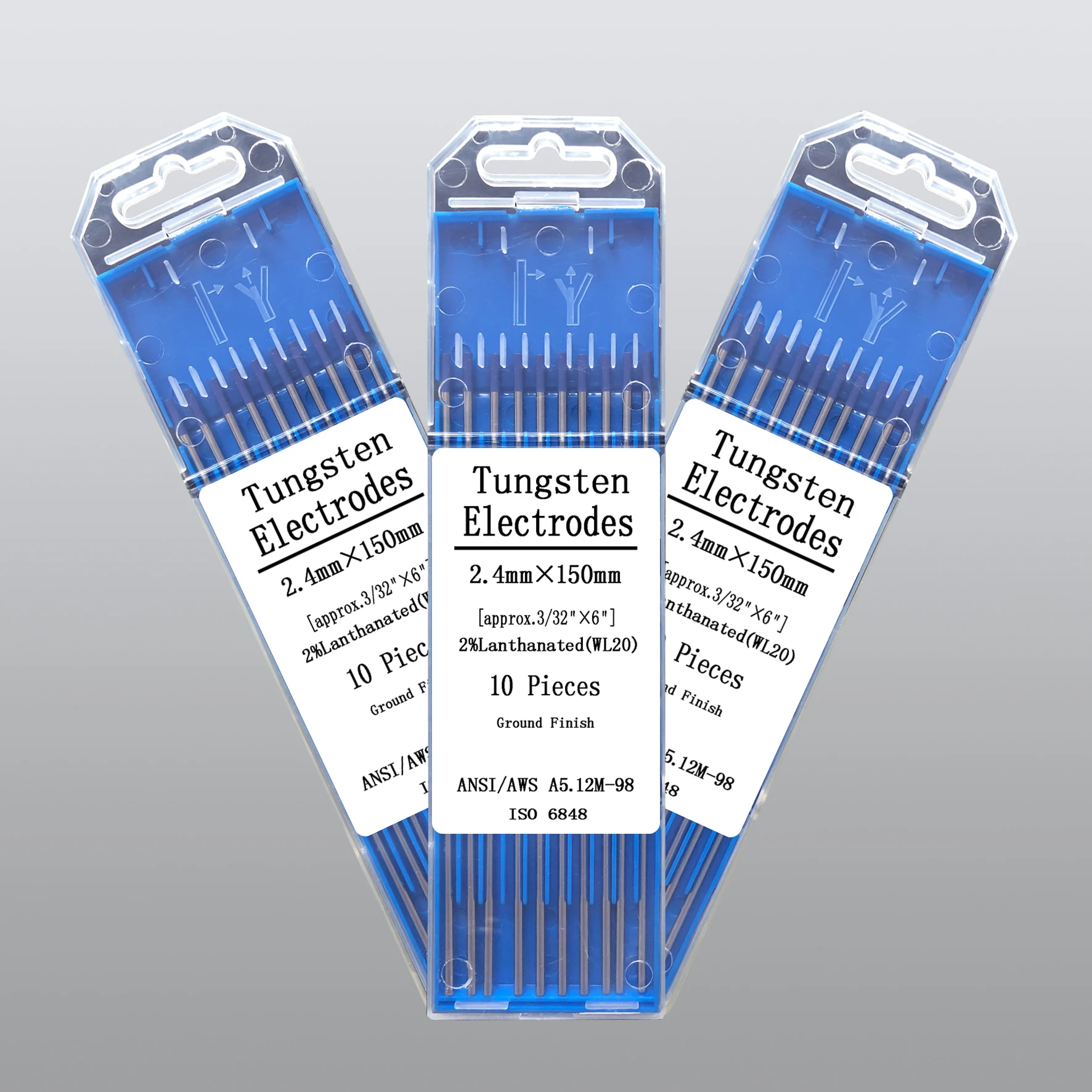 welding rod WL20 4.0mm x 175mm  blue Tungsten electrodes TIG welding