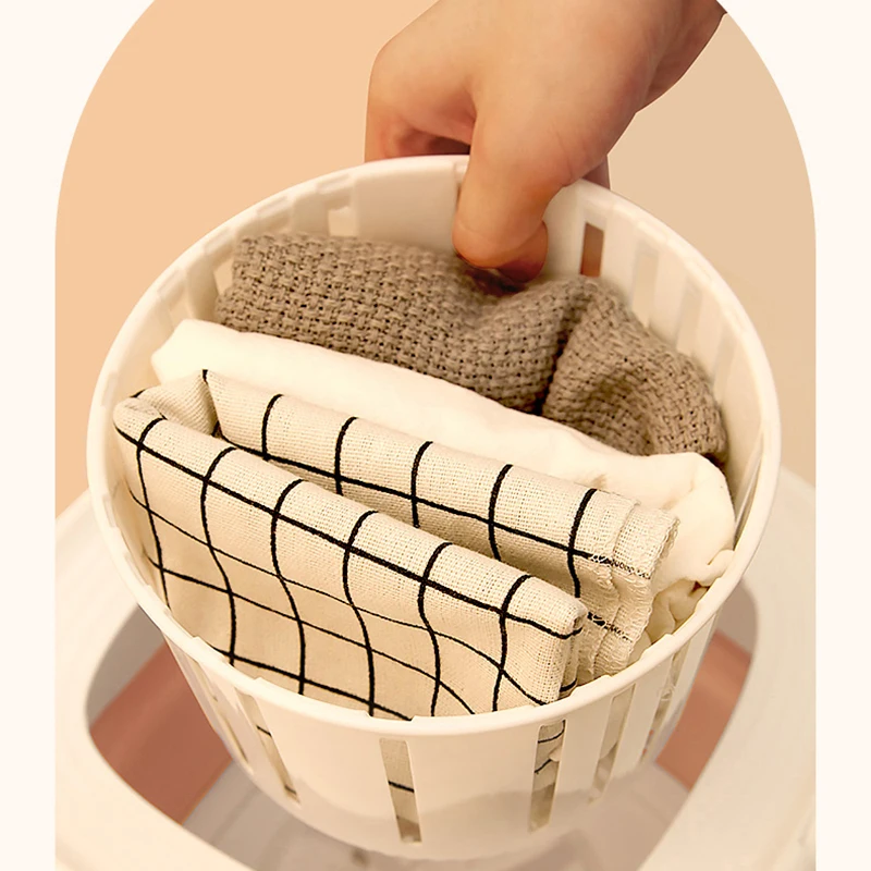 Amazon hot sale personal size portable small mini folding washing machine and dryer for baby underwear laundry