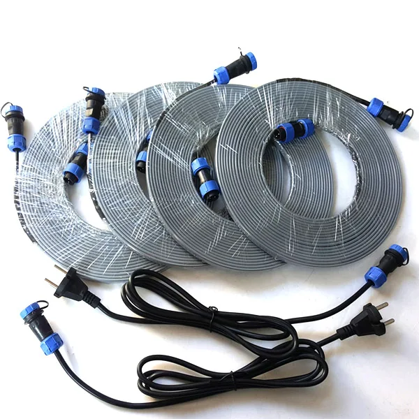 12~380V Pipe Electric Heating Cable Self Regulating Heating Cable
