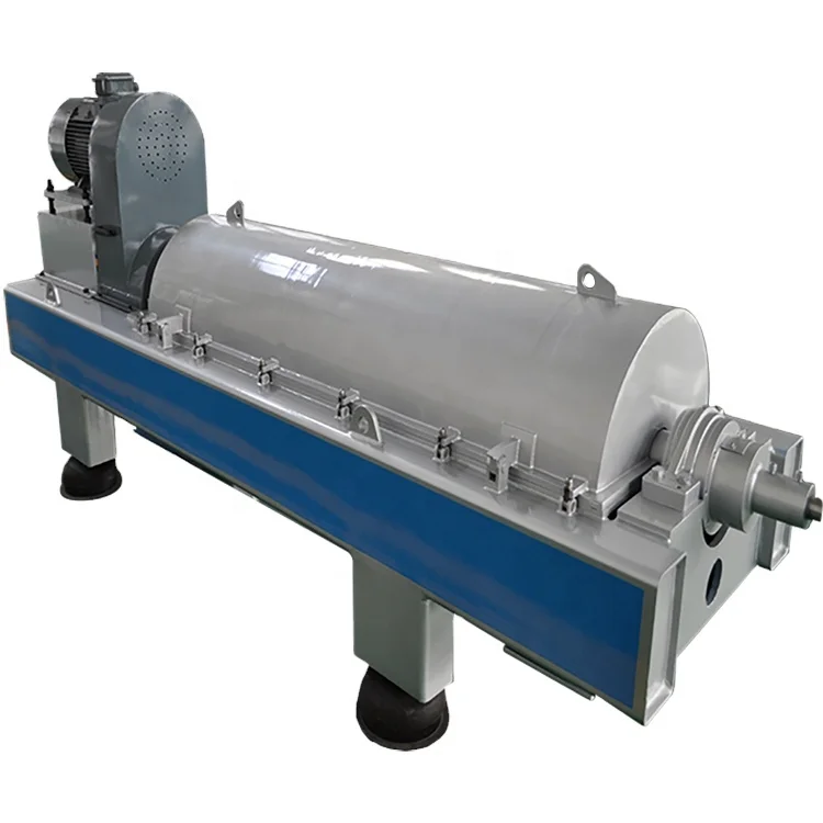 Continuous Full Hydraulic Horizontal Spiral Solid Bowl Decanter Centrifuge Wastewater