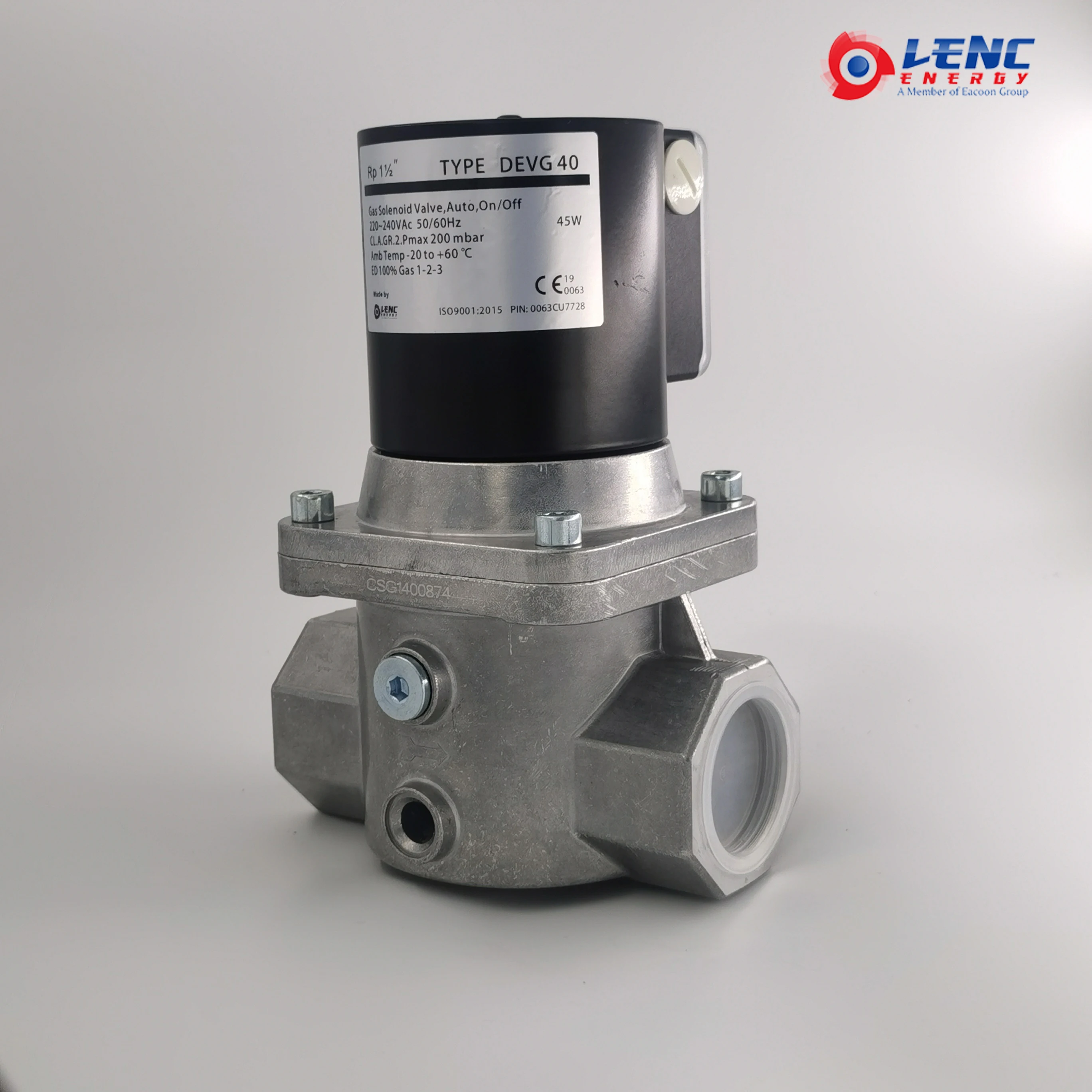 HIGH QUALITY DEVG15   1/2 inch gas solenoid valve  for waste oil burner parts