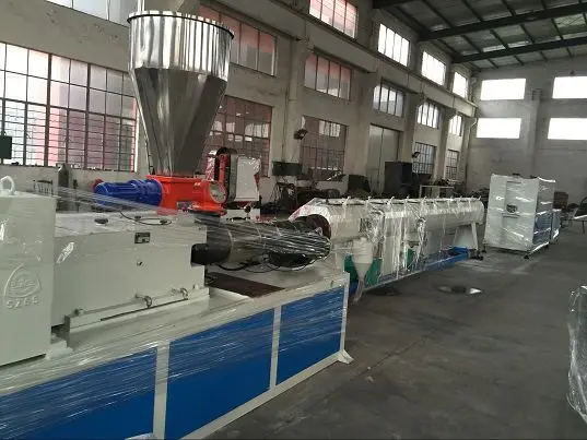 Special Hot Selling Plastic Pipe Production Line , PVC Drainage Pipe Extrusion Machine