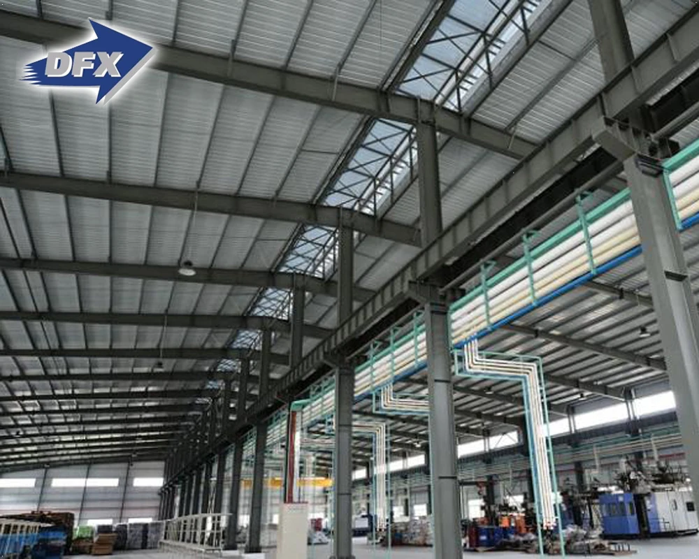 Portal Frame Modular Prefabricated Steel Structure Office Building from Qingdao China