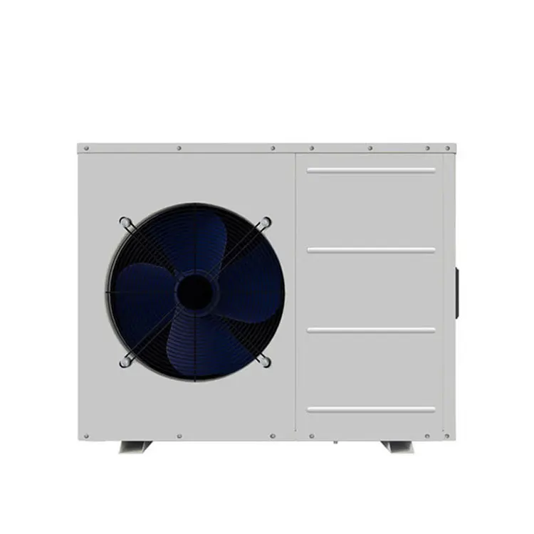 air water heat pump system air to water heat exchanger with fan