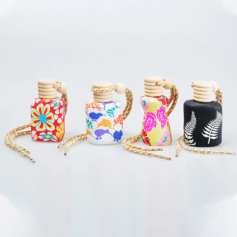 Soft Ceramics Empty Car Perfume Bottle Diffuser