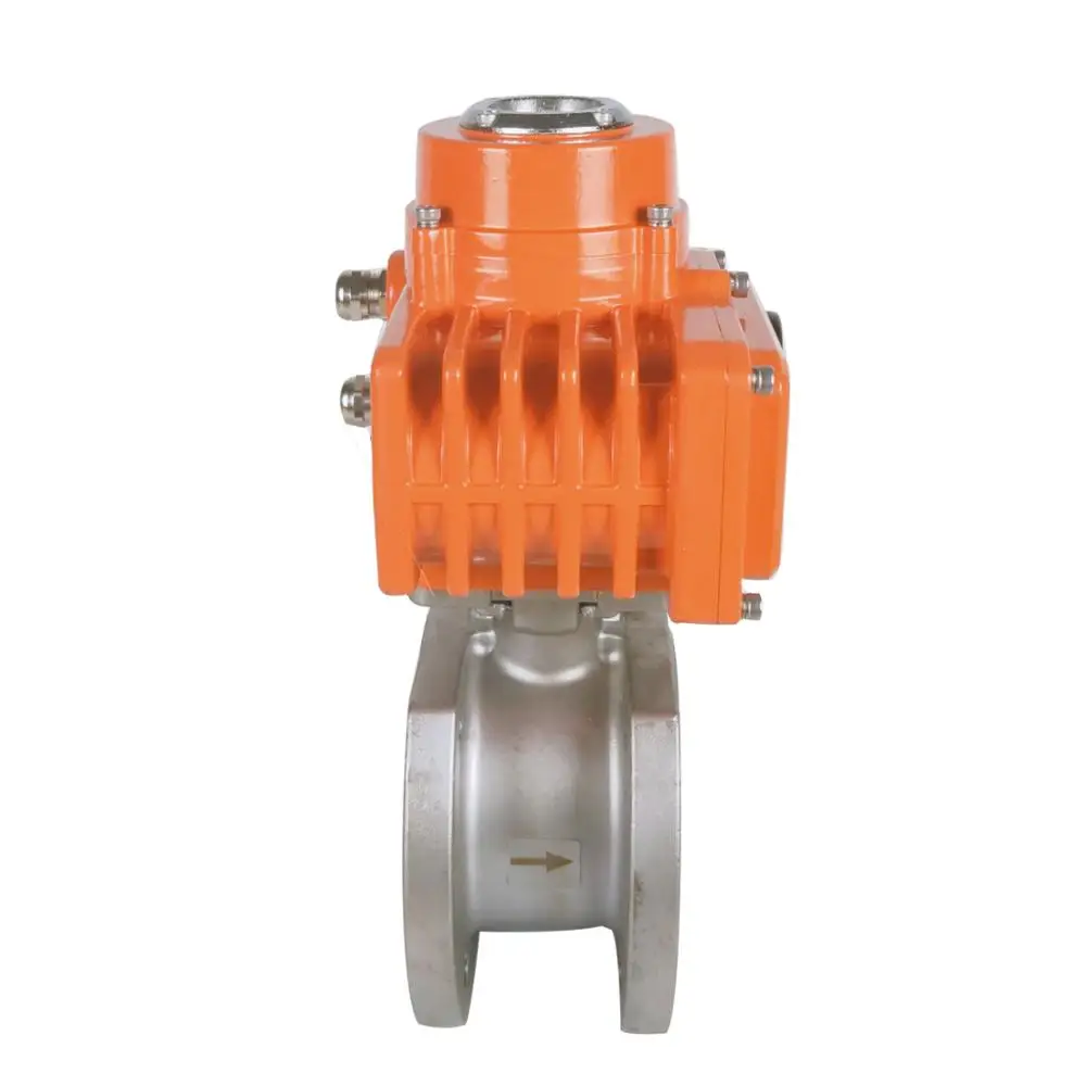 TUOERPU Common 20 series electric actuator plus V - type ball valve