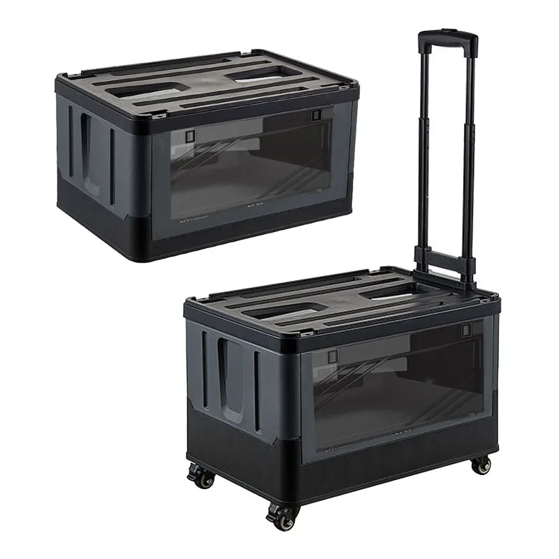 Wheeled cart outdoor camping foldable hand push carts camping trailer trolley camping picnic cart Picnic Trolley