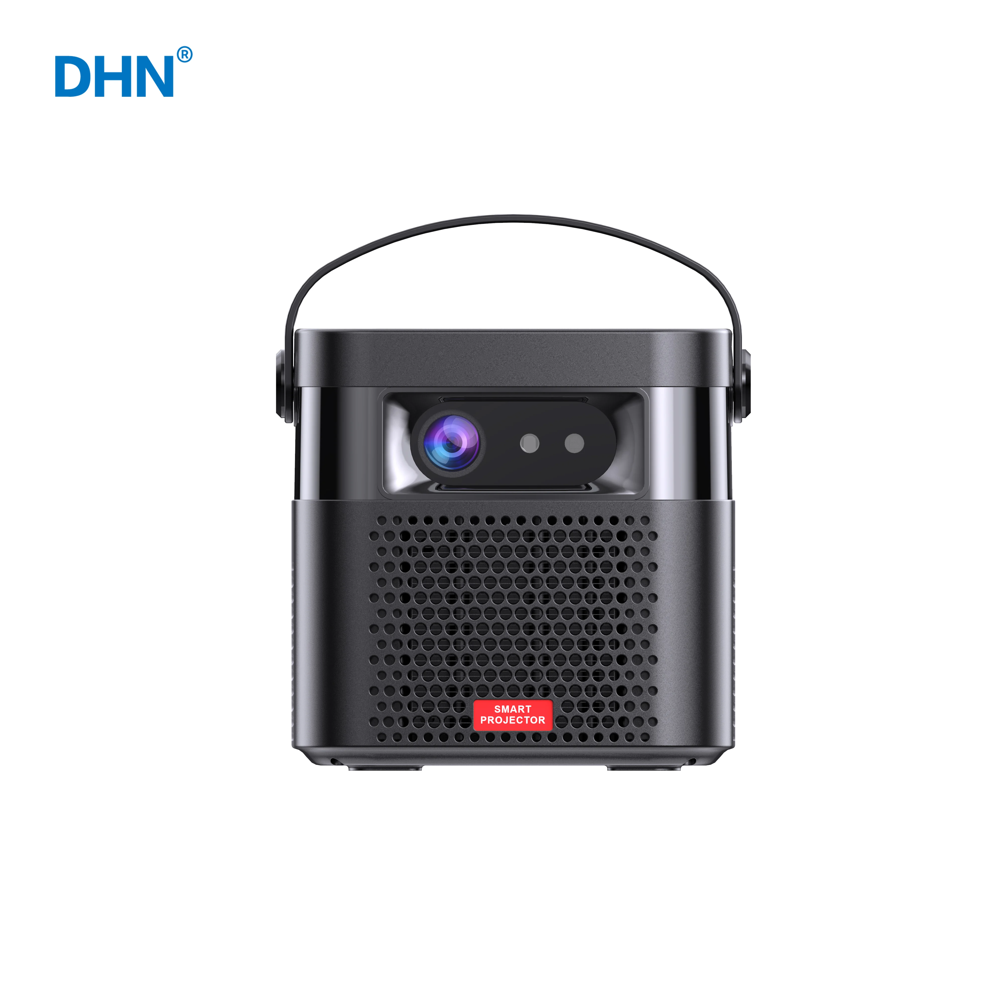Портативный видеопроектор DHN 4500 лм Wi-Fi Led 1080p 4k DLP портативный HD