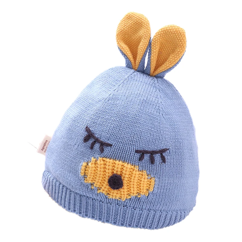 Spot wholesale fun cute photo shoot winter wool hat for baby lovely knitted baby christmas hat