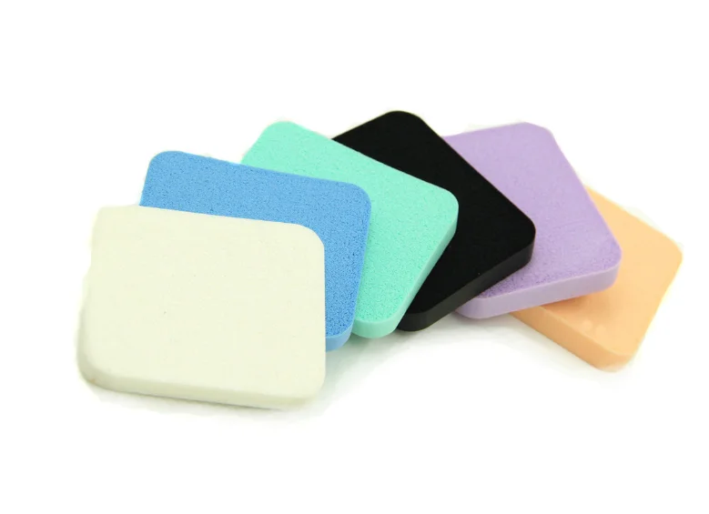 Hot Selling Multi-Color Square Makeup Puff Wholesale Non-Latex Sponge Wet And Dry Powder Puff