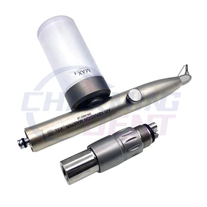 Hot sale dental lab sandblasting machine air polisher abrasion aluminum oxide sandblaster with water spray