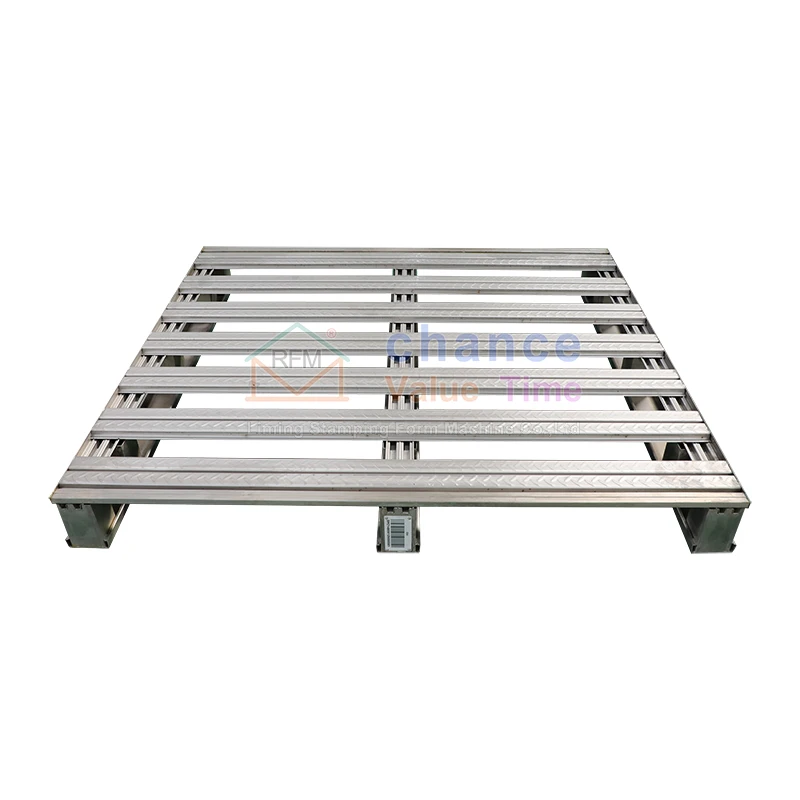 heavy duty warehouse decking mezzanine rack selective double faced stainless steels pallet for storage