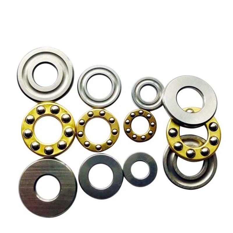 Supply F5-12  5*12*4mm plane thrust ball bearing F4-9M  steel belt raceway bearing miniature bearings OEM