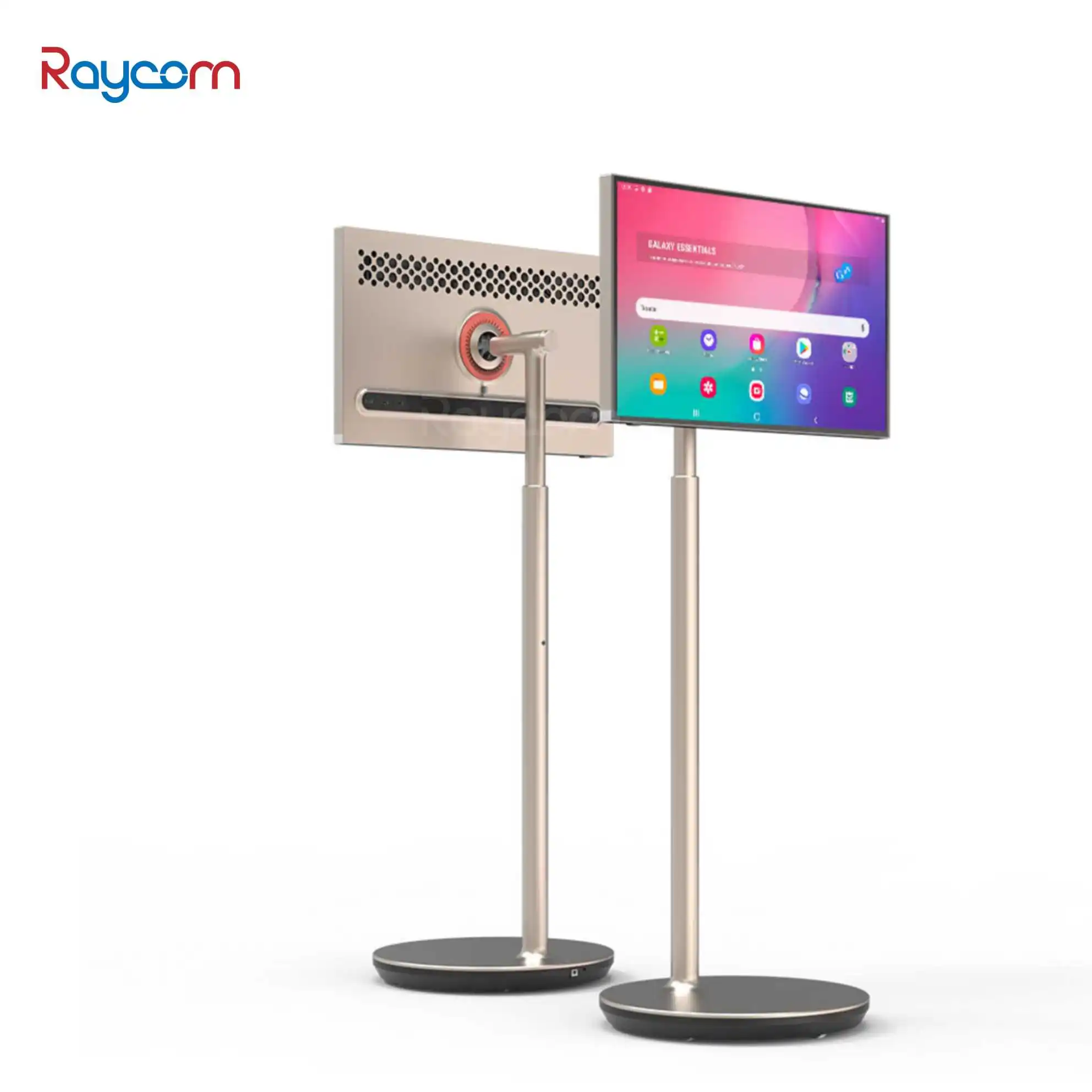 Brand New 21.5 Android Smart tv touch Screen with camera Moveable Stand tv Built-In Battery Lcd Tv Gaming With Wifi