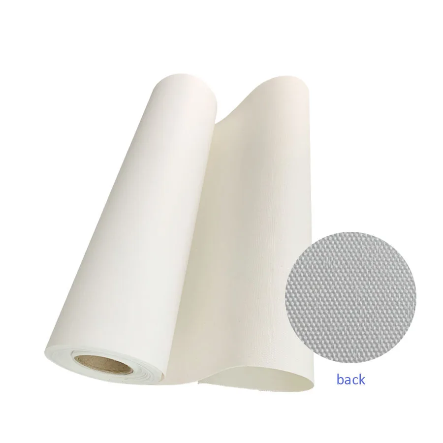 Factory price wholesale New Arrival Eco-solvent Blank Digital Inkjet Printing Matte Polyester Art Canvas