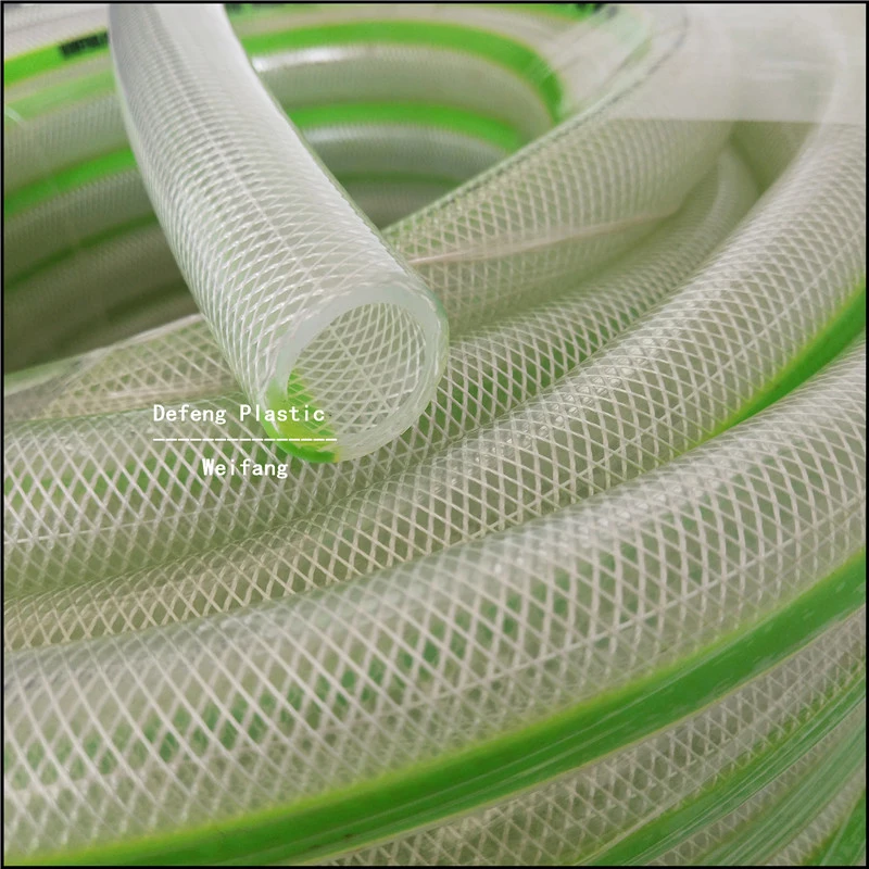 
Wholesale Price Level 3 Inch Pipe Fittings Transparent Water Pvc Fiber Braided Reinforced Hose 