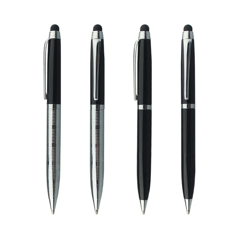NEW Promotional Gift Metal Universal Stylus Touch Screen Pen for Android Pad Phone PC Tablet multi-functional pen