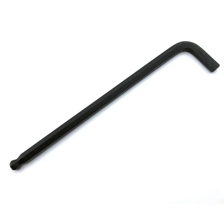 1.5mm 2mm 3mm 4mm 5mm 6mm Steel black oxide ball end hex wrench hex key allen wrench