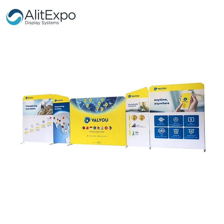 International standard exhibition system booth design 3X3 trade show display