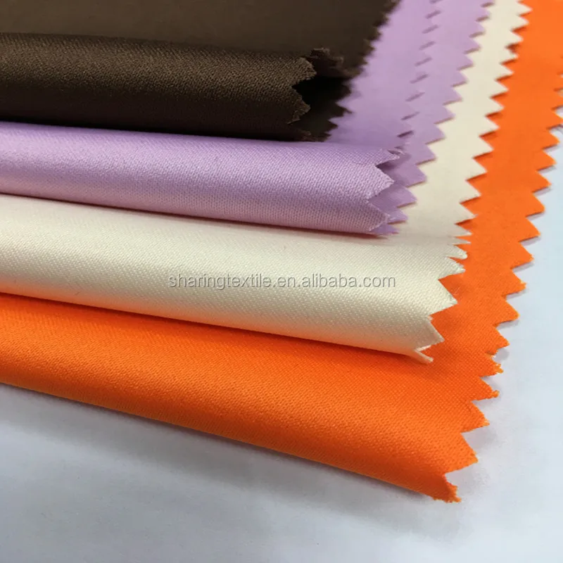 Eco-friendly Recycled Polyester RPET 75D*150D Matte Full Dull Tribute Silk Heavy Duchess Satin Drill Fabric for Bridal Dress