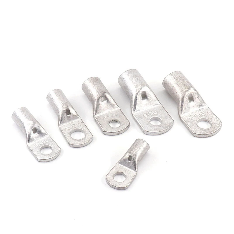 Earth Electric 1/0 4awg 6 awg 240mm Connecting Tube Terminal Wire Joint Crimp Cable Lugs for Copper Conductor