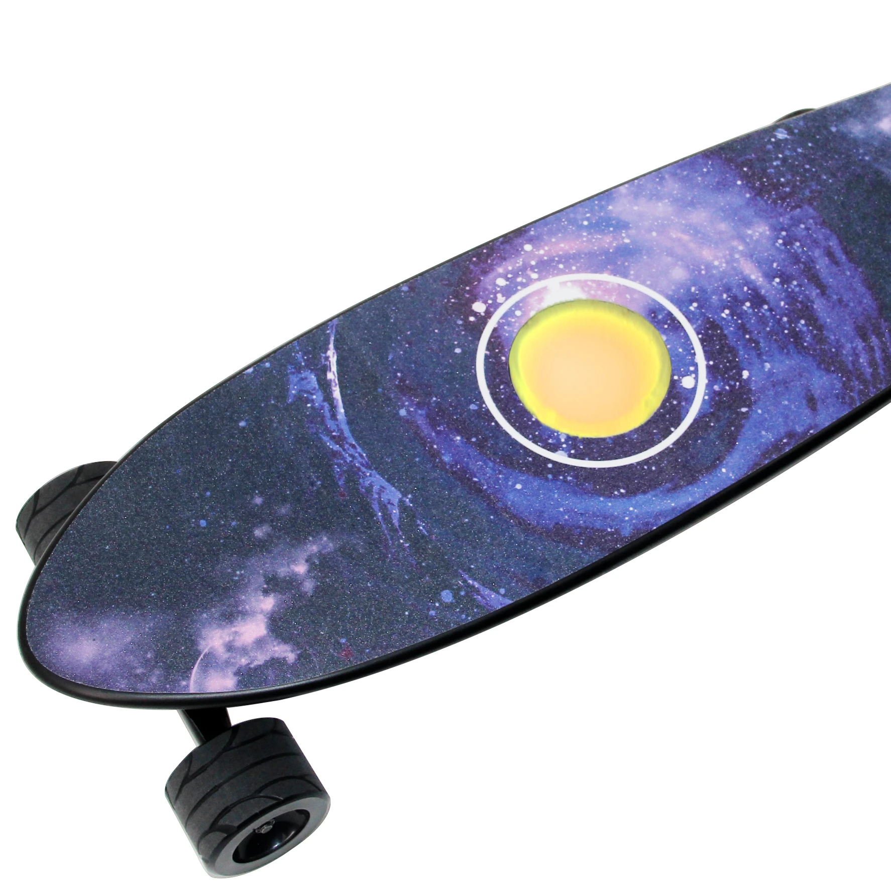 Stable quality electric skateboard with bluetooth adult fish board colorful lights skateboard manufacturer