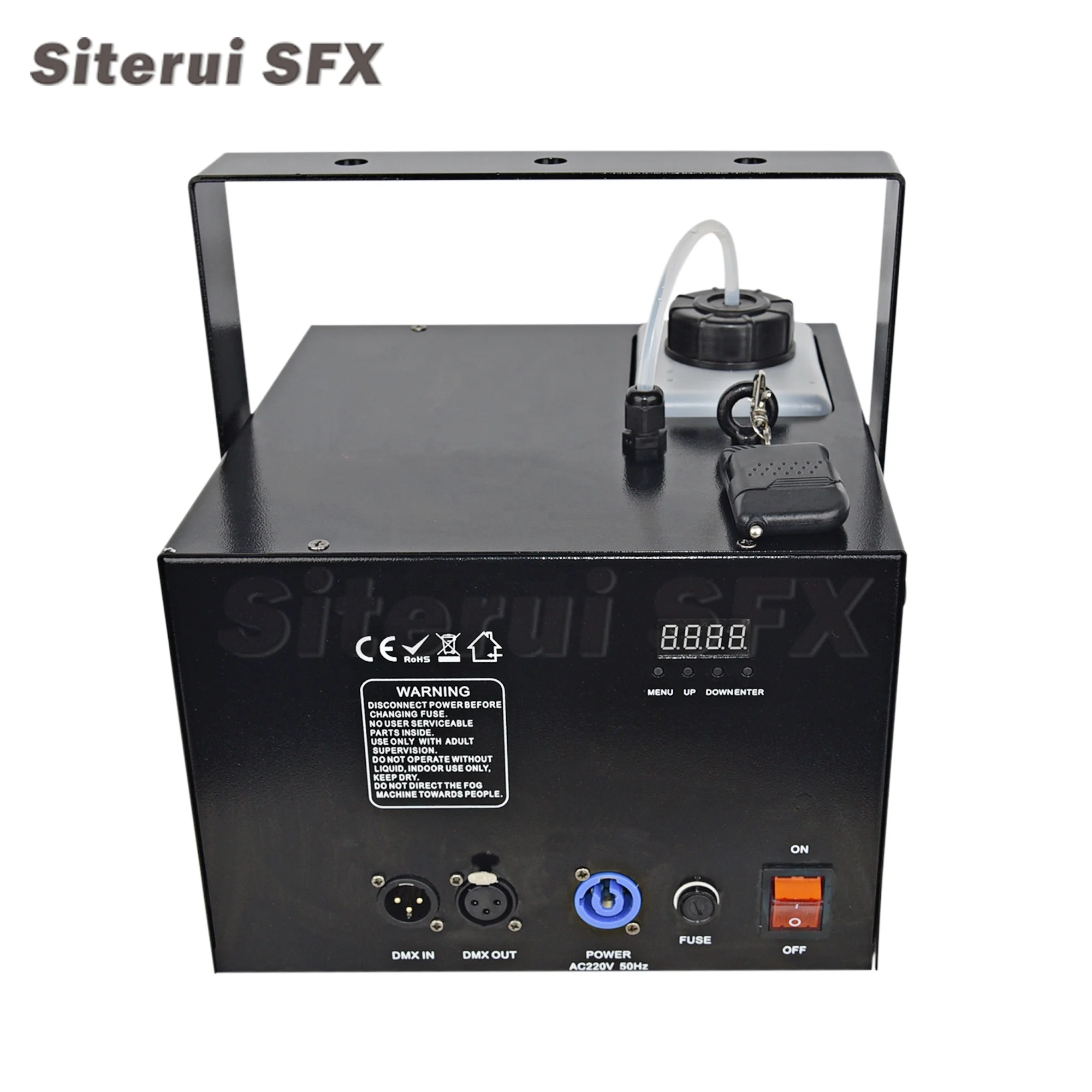 SITERUI SFX DMX пульт дистанционного управления небольшой 700 Вт Дымка на водной основе туман дымовой аппарат для небольших KTV и вечеринок
