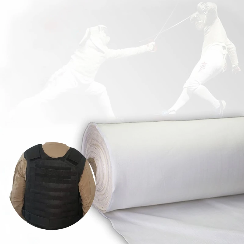 Anti-incision custom uhmwpe fiber fabric polyethylene waterproof cut-resistant UHMWPE woven fabric