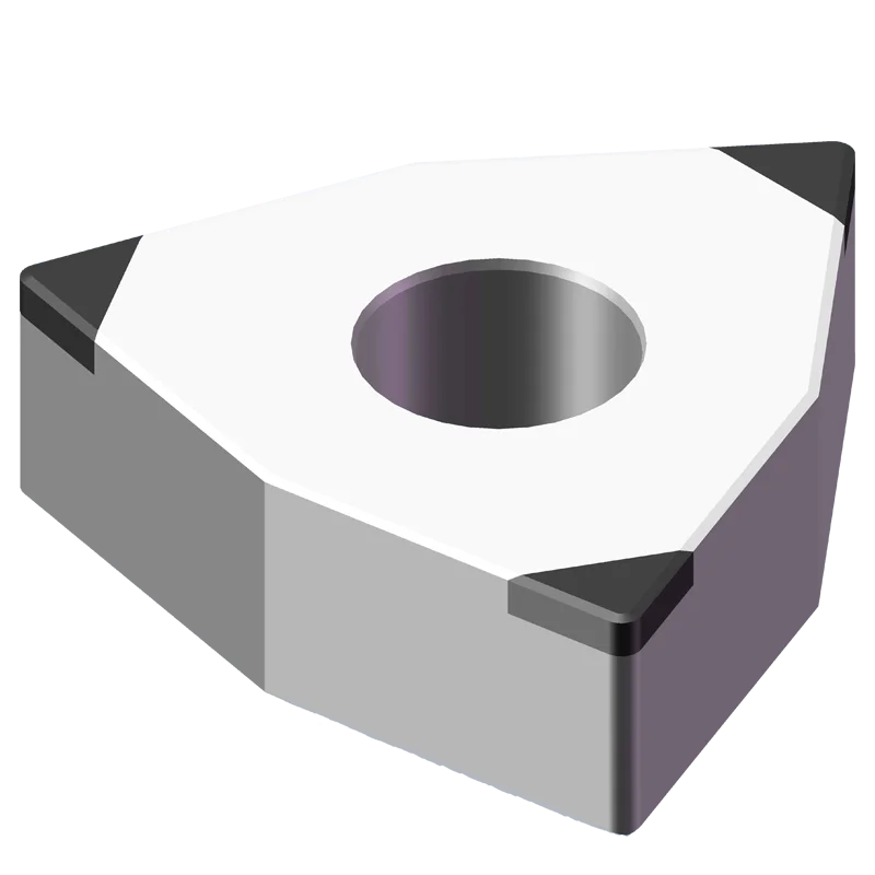 OEM supports customizable cubic boron nitride inserts for CNC machine CBN tools WNGA080404