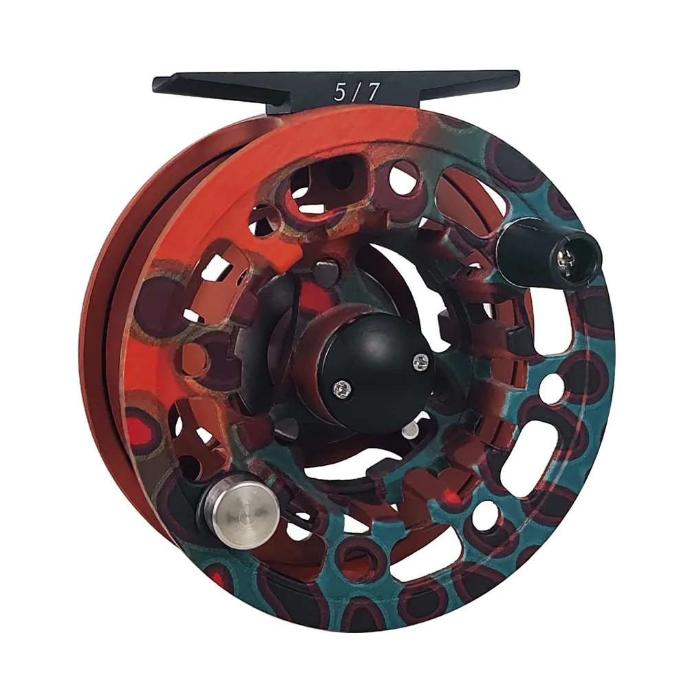 Customize super larger abor alum fly fishing reel with 3/5 5/7 7/9 sizes (B02)